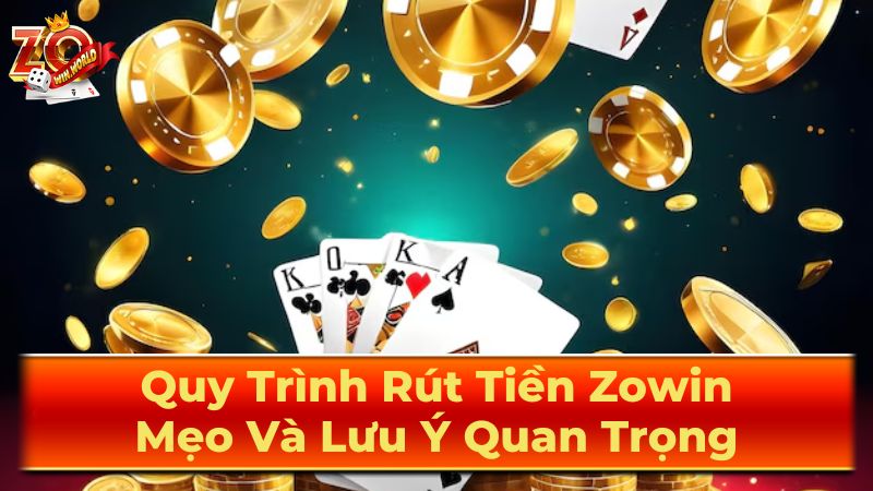 Hướng Dẫn Rút Tiền Zowin Mới Nhất 2025 – Nhanh, An Toàn 2 Lưu ý quan trọng khi rút tiền